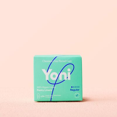Protège-slips Yoni Regular x24 • 100% coton biologique