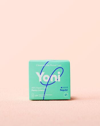 Protège-slips Yoni Regular x24 • 100% coton biologique 1