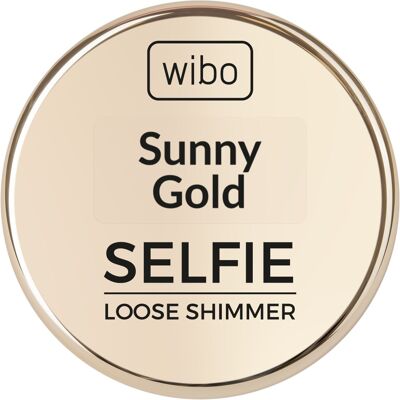 WIBO Selfie Loose Shimmer Or ensoleillé