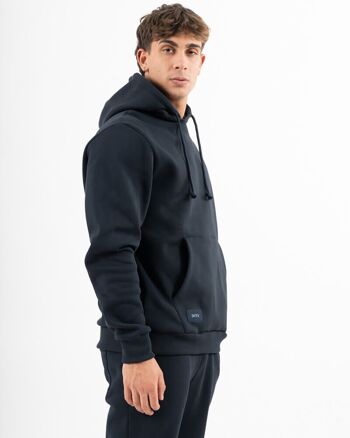 Sweat à capuche Basic Hood M Marine 2