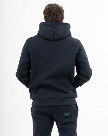 Sweat à capuche Basic Hood M Marine 3