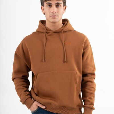 Kapuzenpullover Basic Skulk M Braun