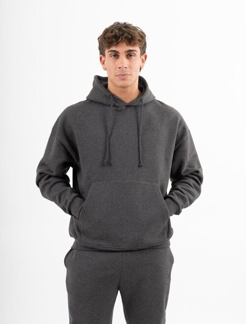 Hoodie Basic Skulk M Dark Grey