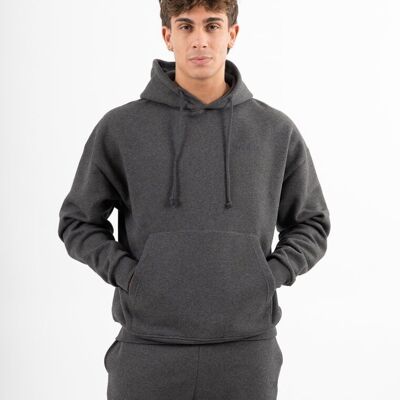 Sweat à capuche Basic Skulk M Gris Foncé