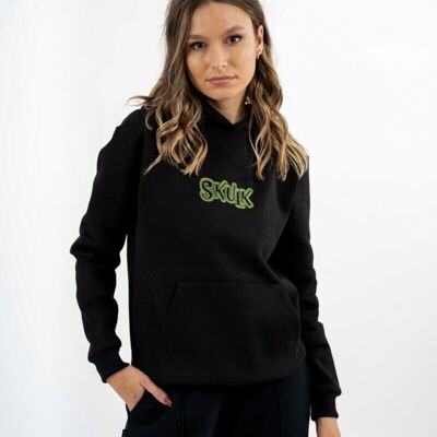 Sweat à capuche Basic Skulk W Noir