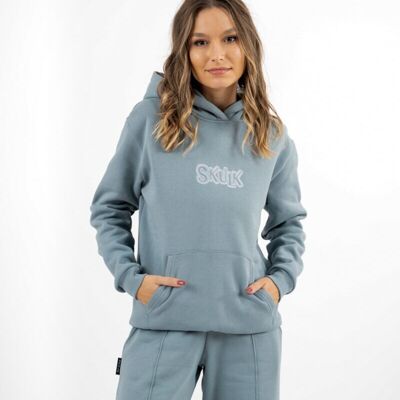 Hoodie Basic Skulk W Blue