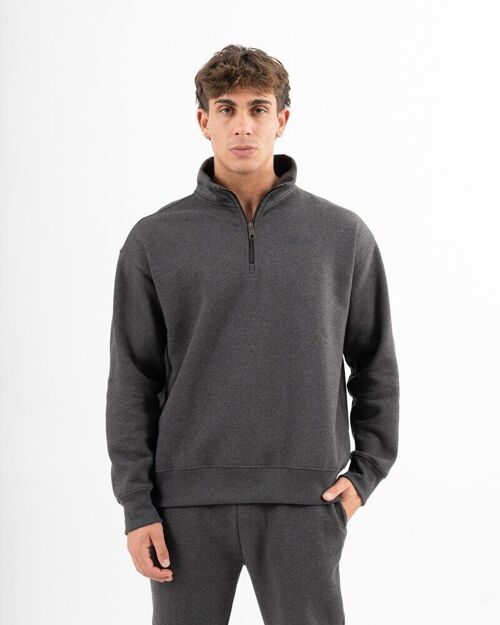 Sweatshirt Basic Turtle M Dark Grey