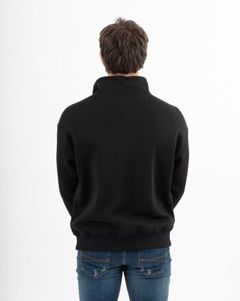 Sweat Basic Turtle M Noir 2