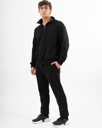 Sweat Basic Turtle M Noir 4