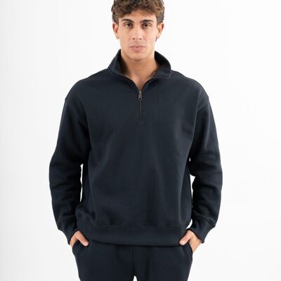 Sweatshirt Basic Turtle M Navy
