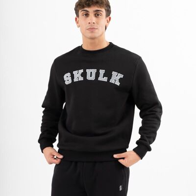 Sudadera Colegial Negra