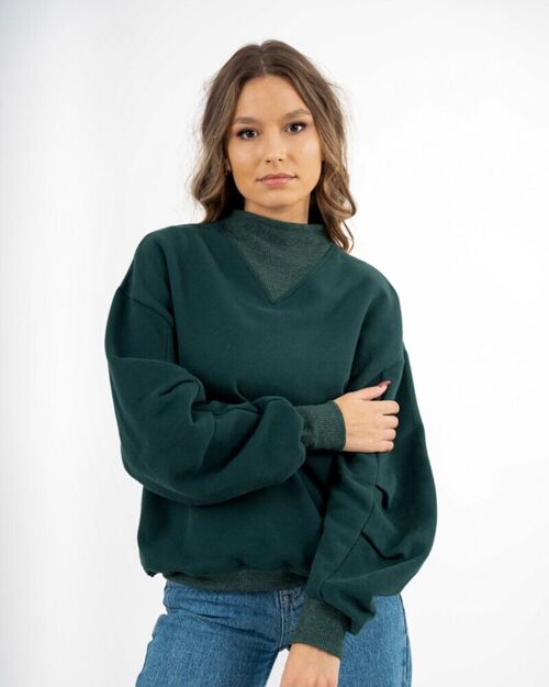 Sweatshirt Flow Green
