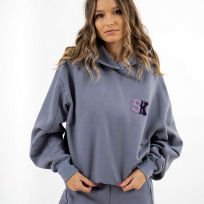 Sudadera con capucha Endless-W Lila