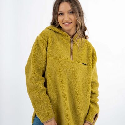 Sudadera Con Capucha Ocasión Verde Lechuga