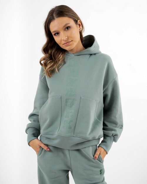 Hoodie Rhythm Sage Green