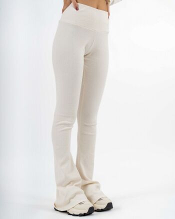 Legging Quelque part Blanc Cassé 1