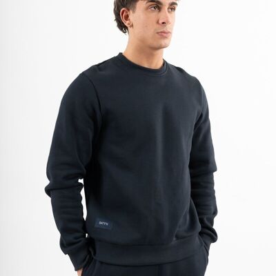 Sweatshirt Basic Sleeve M Navy