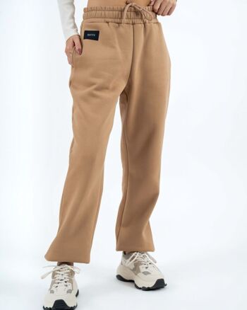 Pantalon de jogging Basic Sport W Beige 1