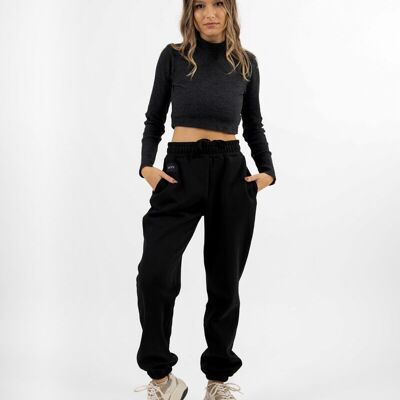 Pantaloni da jogging Basic Sport W Neri