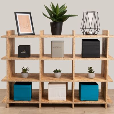 Multifunctional Wood Shelf for Shoes, Plants, Books, Kitchen Essentials, Towels, or Bathroom Accessories