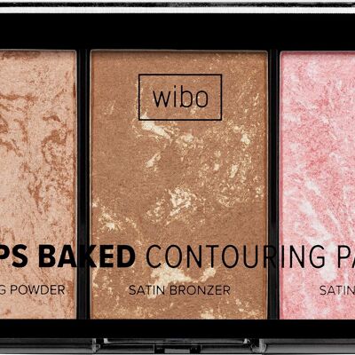 Wibo 3 Steps Baked Contouring Palette
