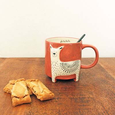 Cute Animal Coffee Mug Llama