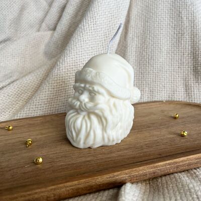 Santa Claus candle in soy wax