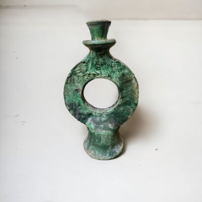 Kenzi green tamegroute candle holder