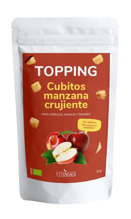 Topping Ecológico - Manzana Crujiente a cubitos