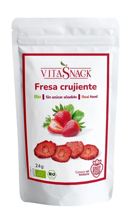 Snack Ecológico - Fresa Crujiente