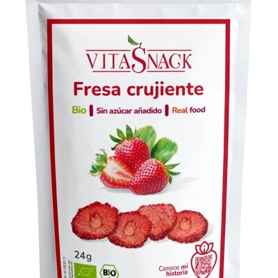 Snack biologico - Fragola croccante