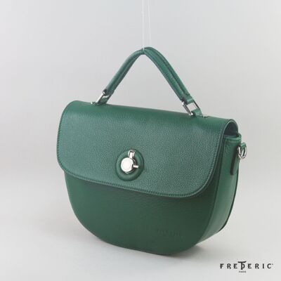 583001 Dark Green - Leather bag