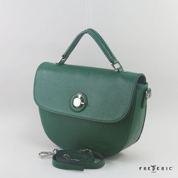 583001 Vert Foncé - Sac cuir 2