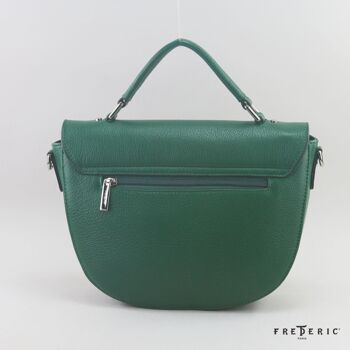 583001 Vert Foncé - Sac cuir 4