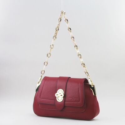 583002 Rouge rubis - Sac cuir