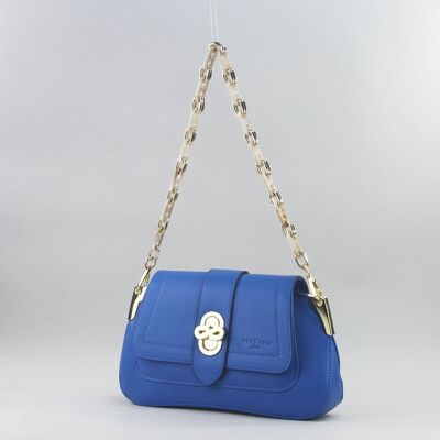 583002 Sapphire Blue - Leather bag