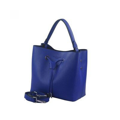 592765 Royal blue - Leather bag