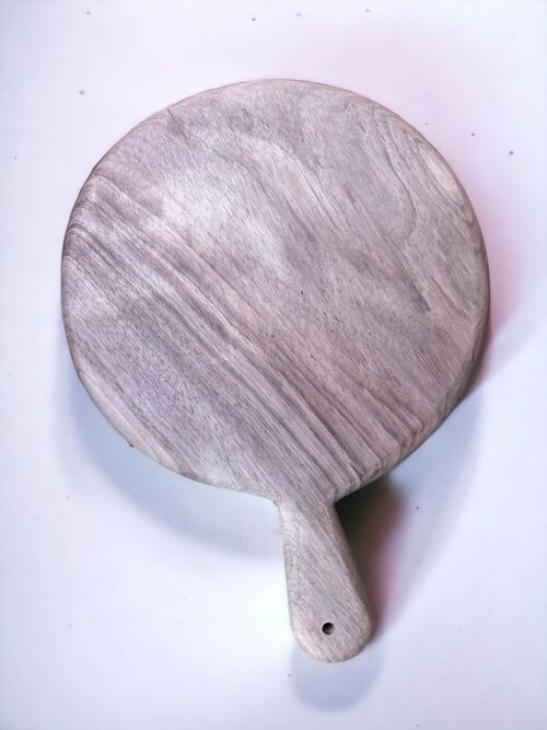 Planche ronde en bois de noyer Gnaoua