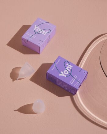Coupe menstruelle Yoni • Taille 1 Fabriquée à 100 % en silicone de qualité médicale 5