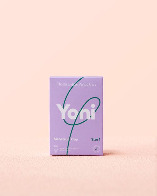 Yoni Menstrual Cup • Size 1 Made of 100% medical grade silicone
