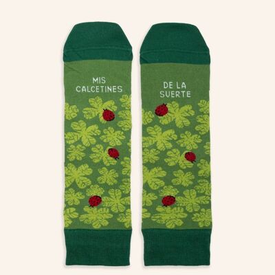Chaussettes « Mes chaussettes porte-bonheur »