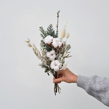 Le bouquet Noël blanc taille S 1
