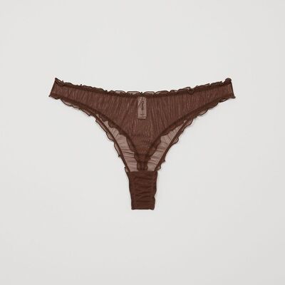 CHEEKY LOVER tulle Chocolate