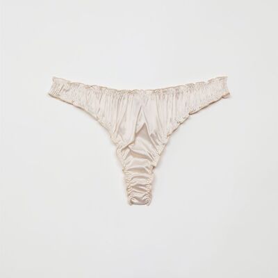 CHEEKY LOVER satin Ivory