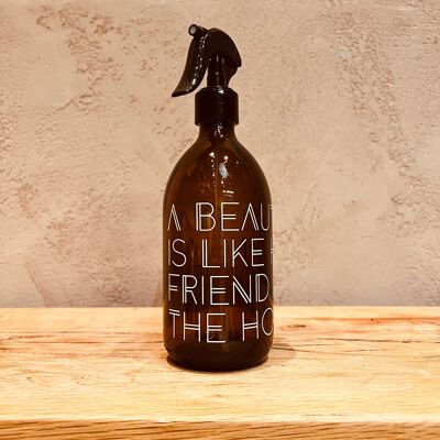 Friend Superior spray bottle, screen printed