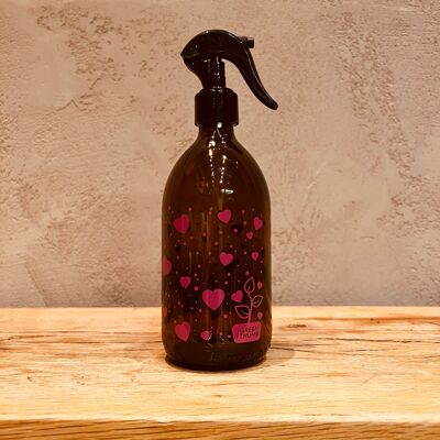 Flacone spray per piante Hearts Superior, serigrafato