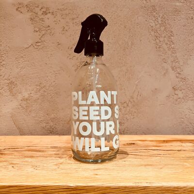 Seed Superior Plant Spray Bottle, Screen Printed