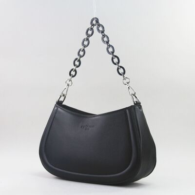 583018C Black - Leather bag