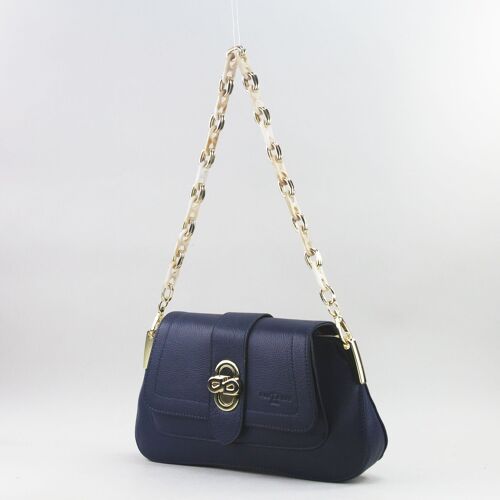 583002 Bleu - Sac cuir