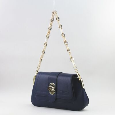 583002 Blue - Leather bag